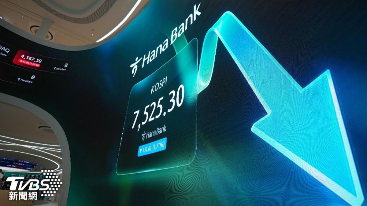 台股上沖下洗,分析師:與近期韓股走勢、外資態度有關。(圖/TVBS)