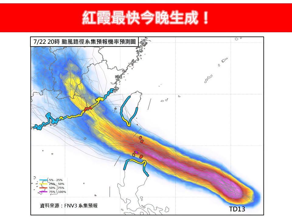 颱風-颱風路徑-最新颱風路徑-最新颱風動態-颱風台灣-颱風紅霞