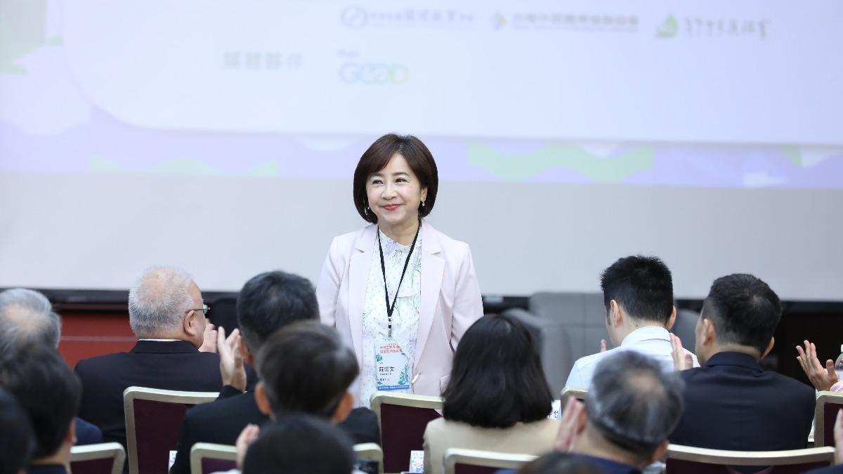 TVBS永續倡議大使莊開文。(圖/TAISE台灣永續能源研究基金會提供)