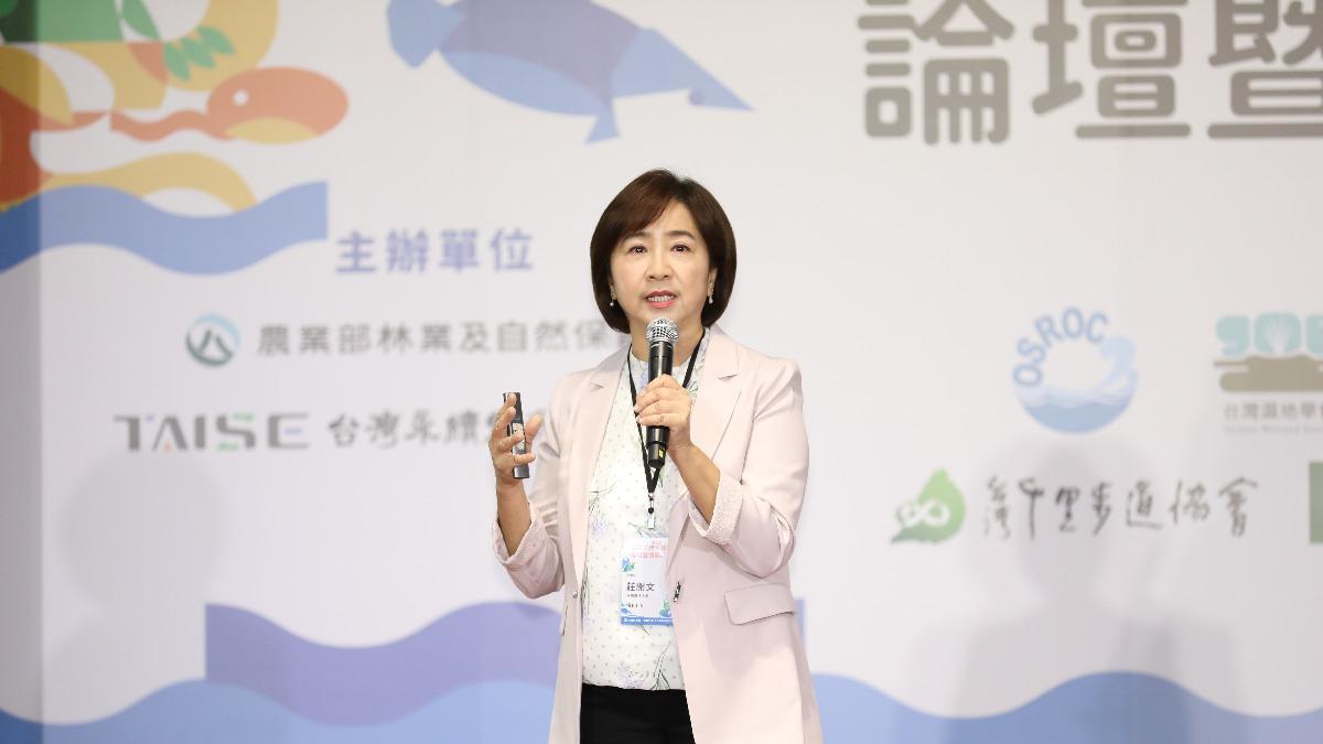 TVBS永續倡議大使莊開文呼籲關注永續議題。(圖/TAISE台灣永續能源研究基金會提供)