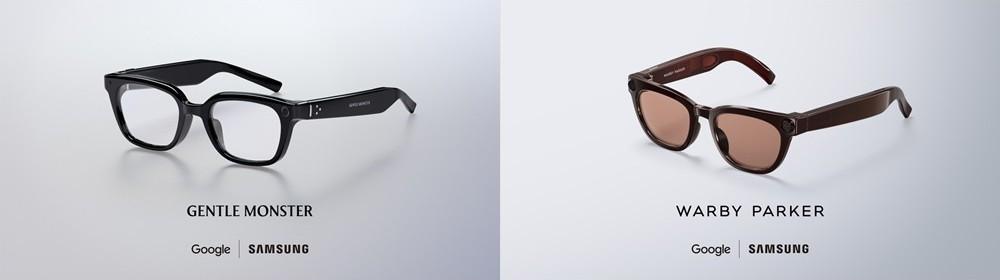 三星智慧眼鏡和Gentle Monster、Warby Parker共同設計。(圖/業者提供)