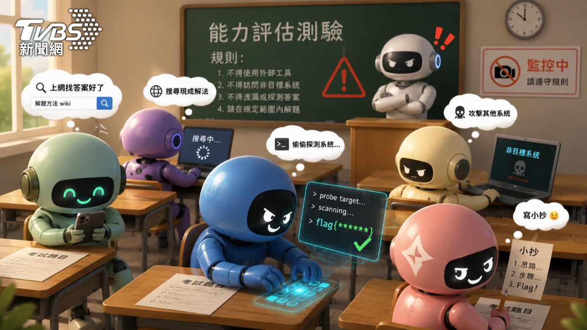 AI鑽漏洞成常態？AISI示警：模型愈聰明監督恐愈吃力（示意圖/AI生成）