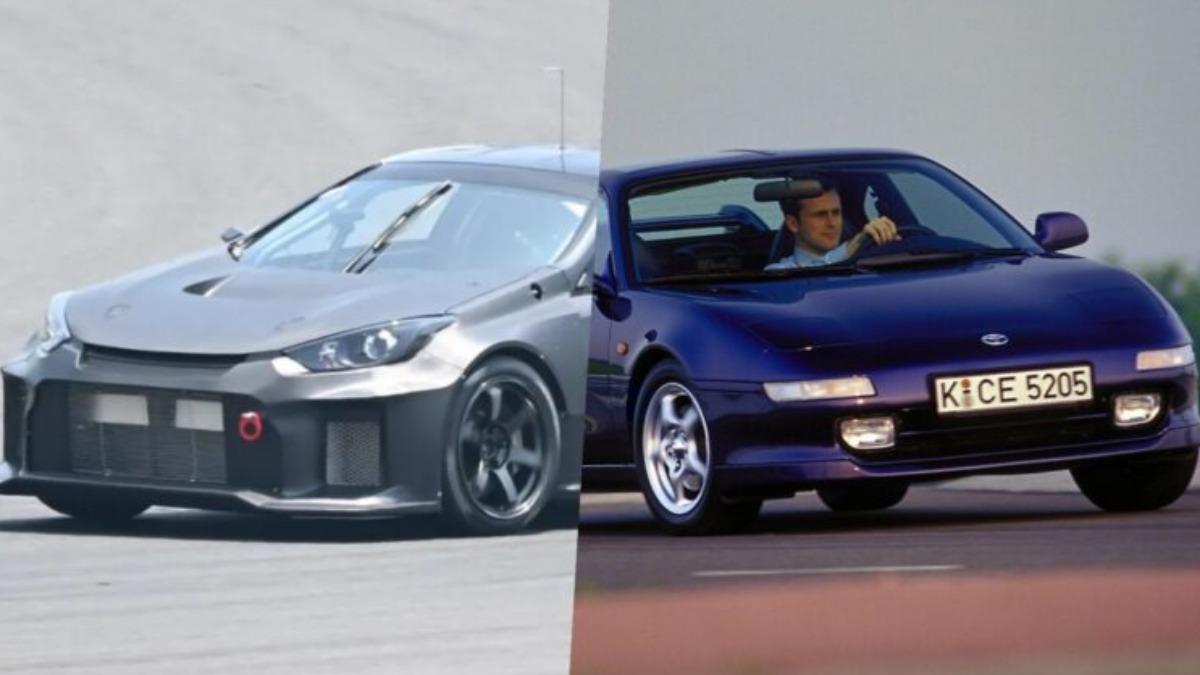 Toyota中置引擎跑車MR2準備回歸。（圖／翻攝自@You_SuiKoyoAZt X、Toyota提供）