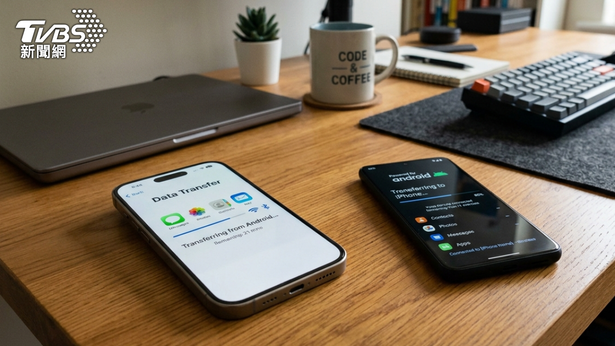 Google出大招!Android 17內建新版換機工具 iPhone資料掃碼就能轉