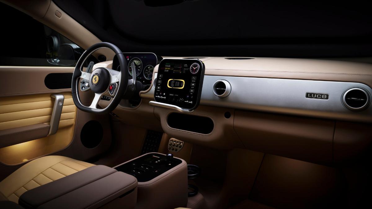 Ferrari Luce內裝奢華。（圖／翻攝自業者官網）