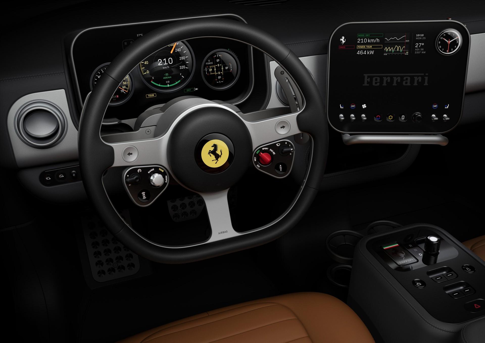 Ferrari Luce可輸出高達1050匹最大馬力。（圖／翻攝自業者官網）