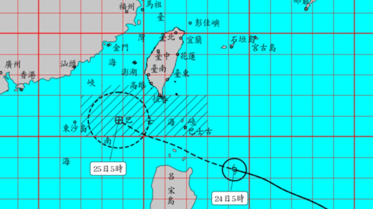 颱風/紅霞海警範圍擴大!11縣市高溫特報 北部「恐吹焚風」