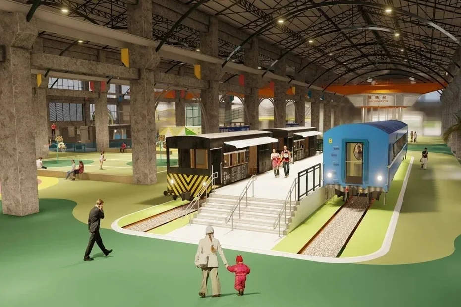 台鐵機廠親子遊樂園-高雄親子免費景點-全台最大親子樂園-高雄親子一日遊