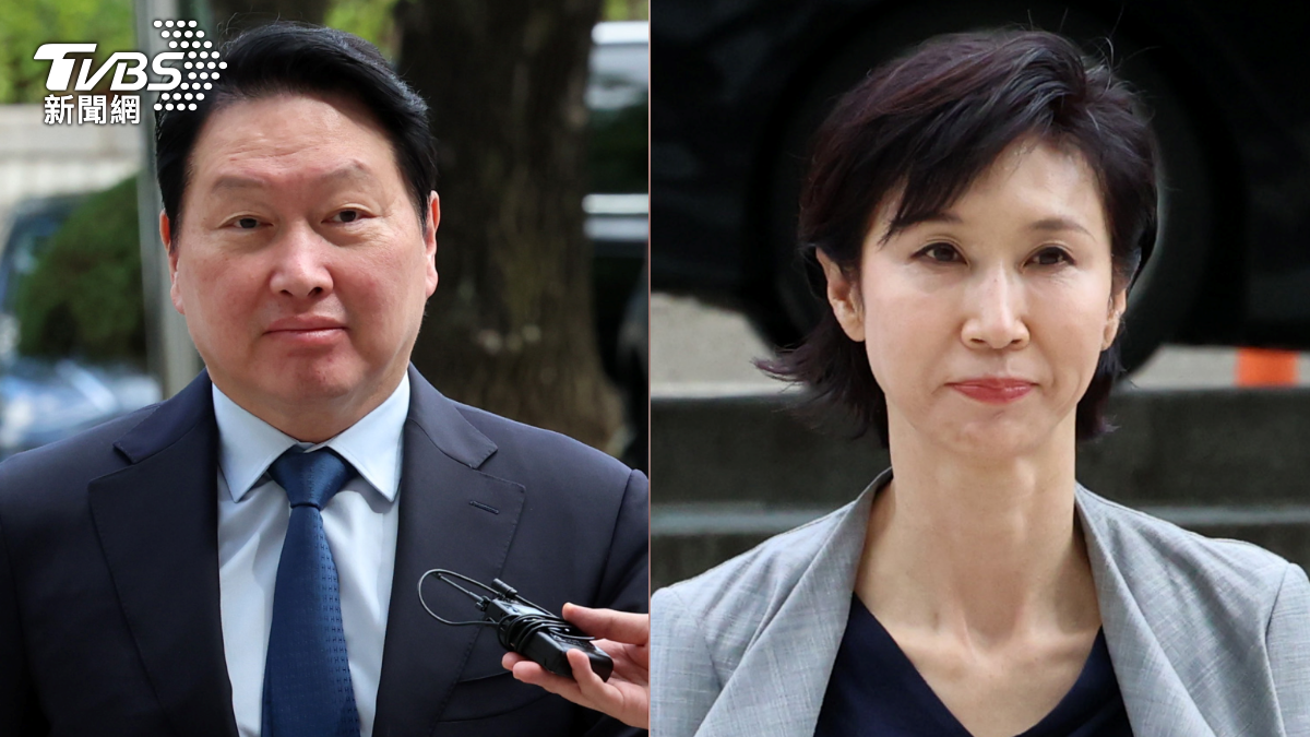 南韓SK集團會長崔泰源的「世紀離婚案」最新裁定出爐。法院判決崔泰源必須向前妻支付9440億韓元的財產分割金。(組圖/達志影像美聯社)