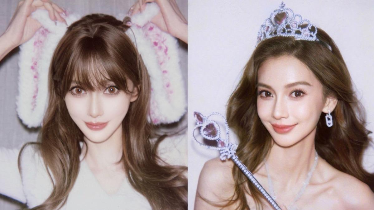 Angelababy13歲舊照衝熱搜!混血神顏震撼全網:從小美到大