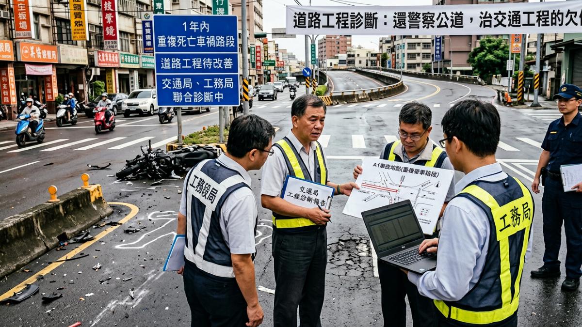 交通安全需要的是系統治理，而不是政治表態。（示意圖／AI生成）