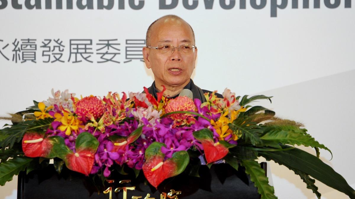 行政院前政務委員張景森因不滿政院拍板宜蘭高鐵案而退黨。（圖／翻攝自行政院官網）