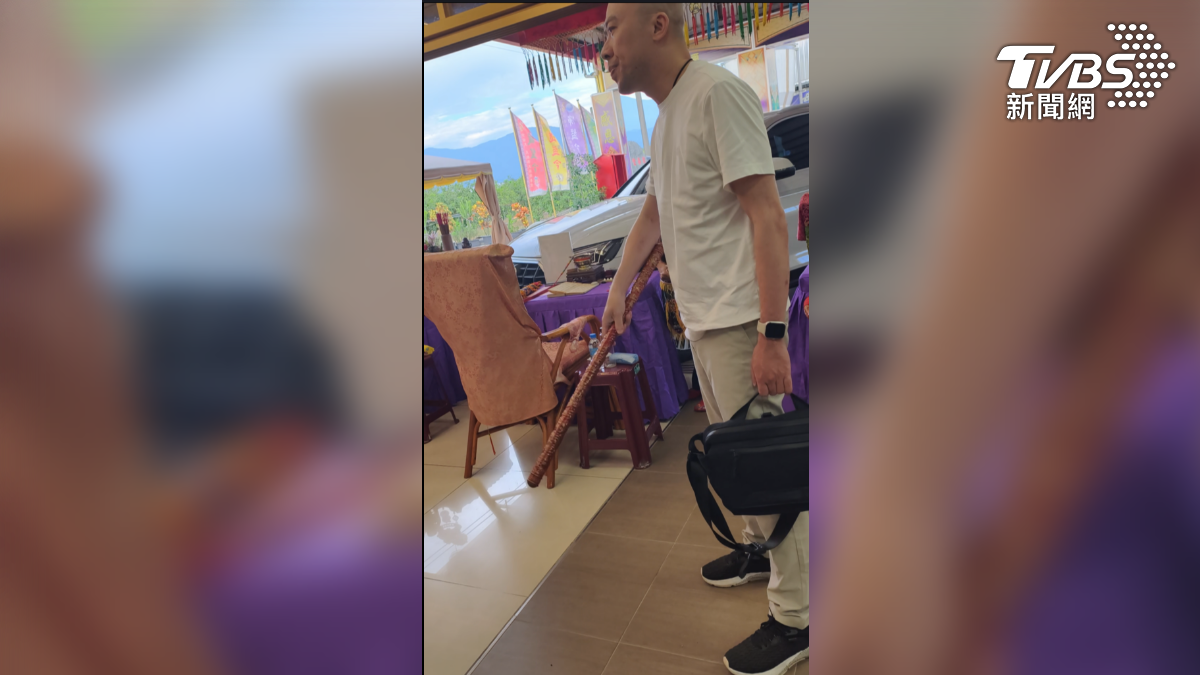 屏東一間宮廟遭控詐財,命理師踢館宮廟討180萬!持棍怒嗆「斂財」 反遭告殺人未遂(圖/當事人提供)