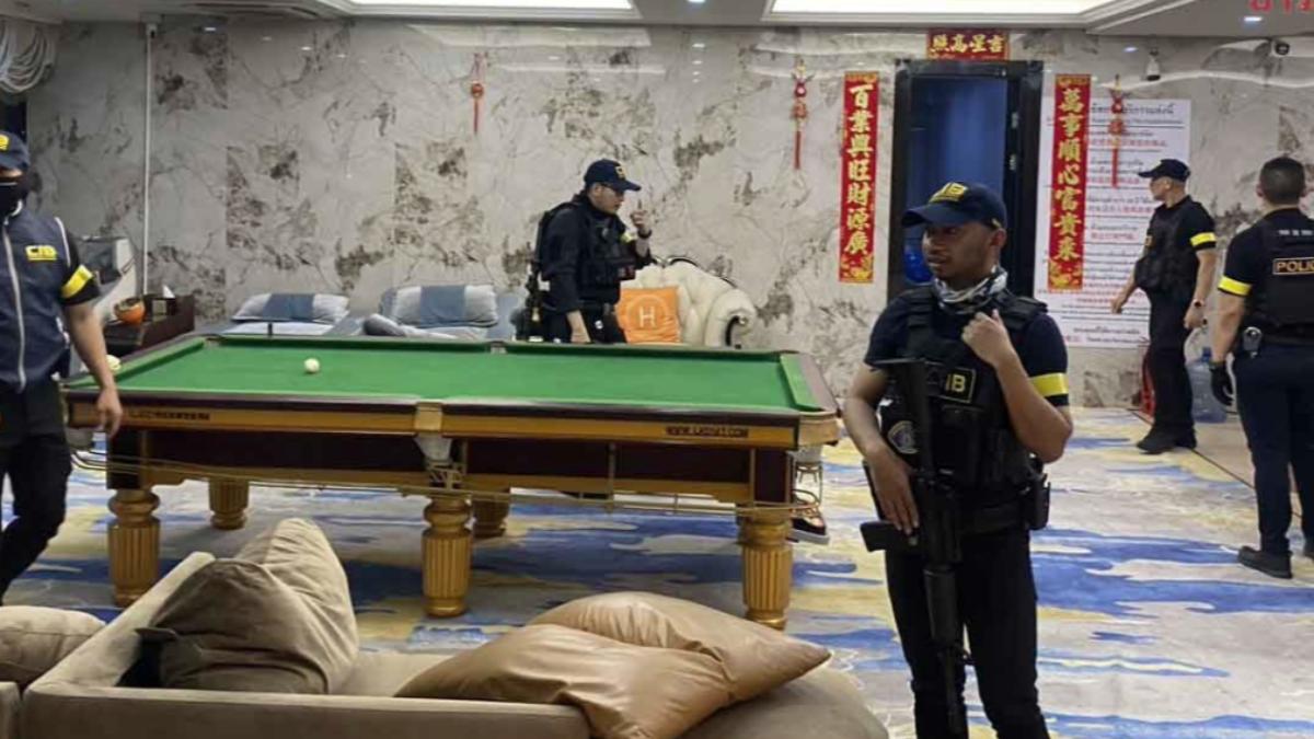 陸灰產踢鐵板！泰警破獲專屬極樂飯店　藏春色毒趴逮4人