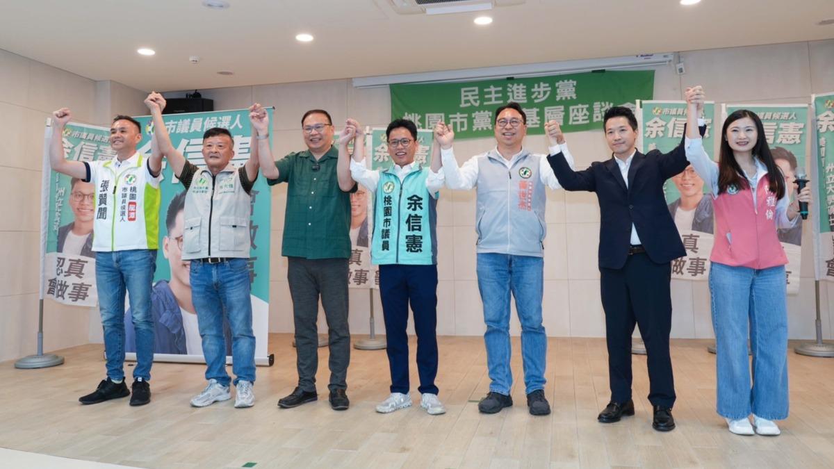 王義川、何志偉都來了!力挺黃世杰 提名後三人首次大合體
