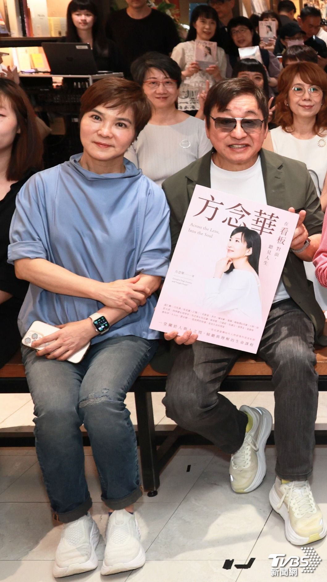 資深媒體人李濤、李艷秋出席力挺。（圖／趙世平攝）