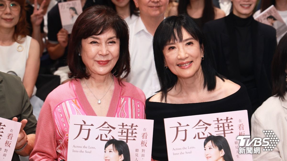 「最美麗主持人」白嘉莉露面力挺好友方念華。（圖／趙世平攝）