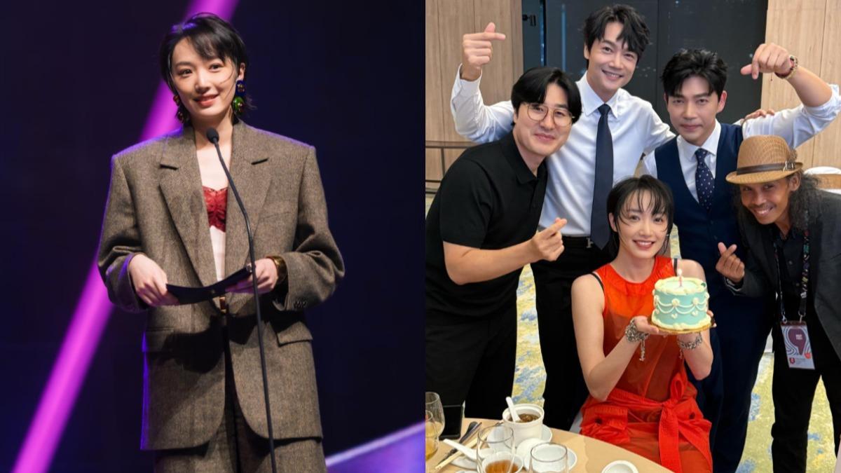 蔡思韵追星不忘放閃！圓夢合照韓國名導　「幫討簽名」送老公劉俊謙