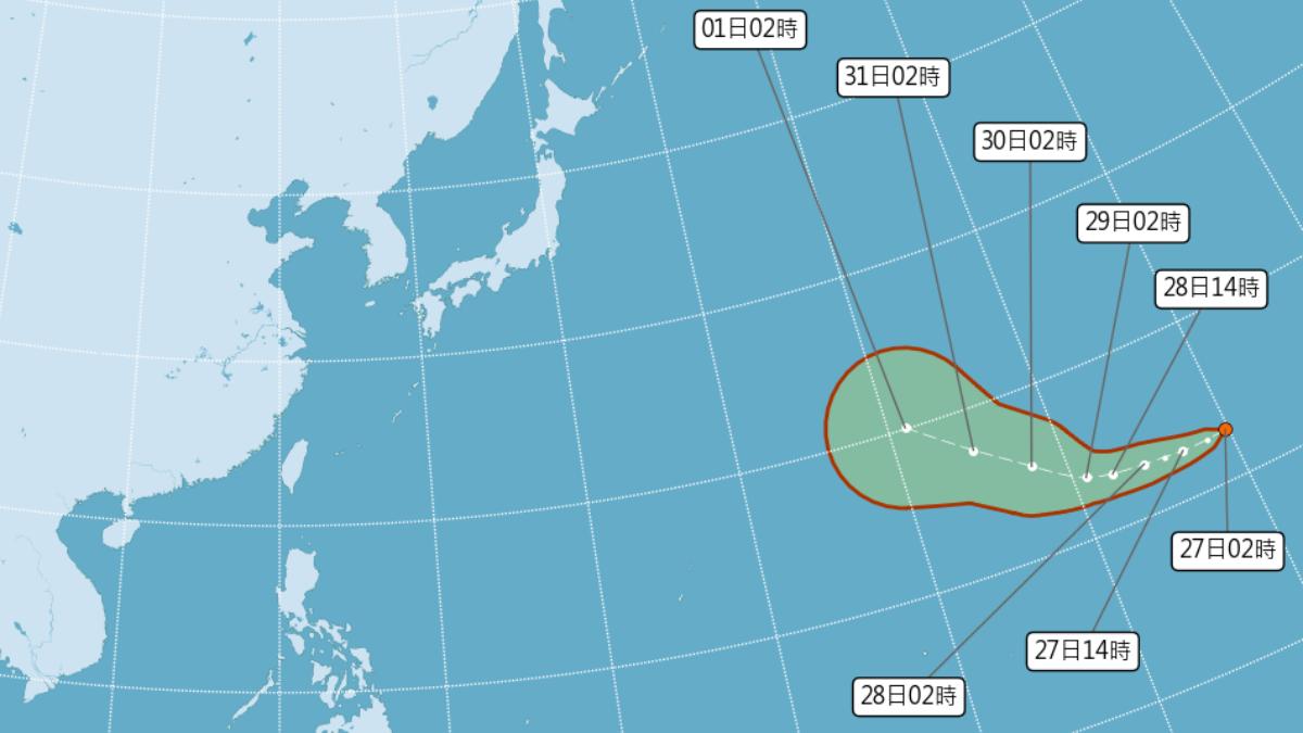天氣／大而強「白海豚」颱風今恐生成！對台影響曝　這2地午後猛炸雷雨