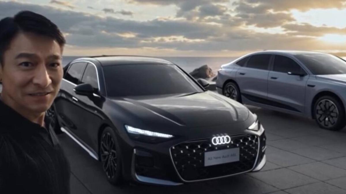 劉德華再度代言Audi！2022抄襲風波後合作未中斷，新一代A6 L成最新品牌主角。（圖／翻攝自IG@andylauox）