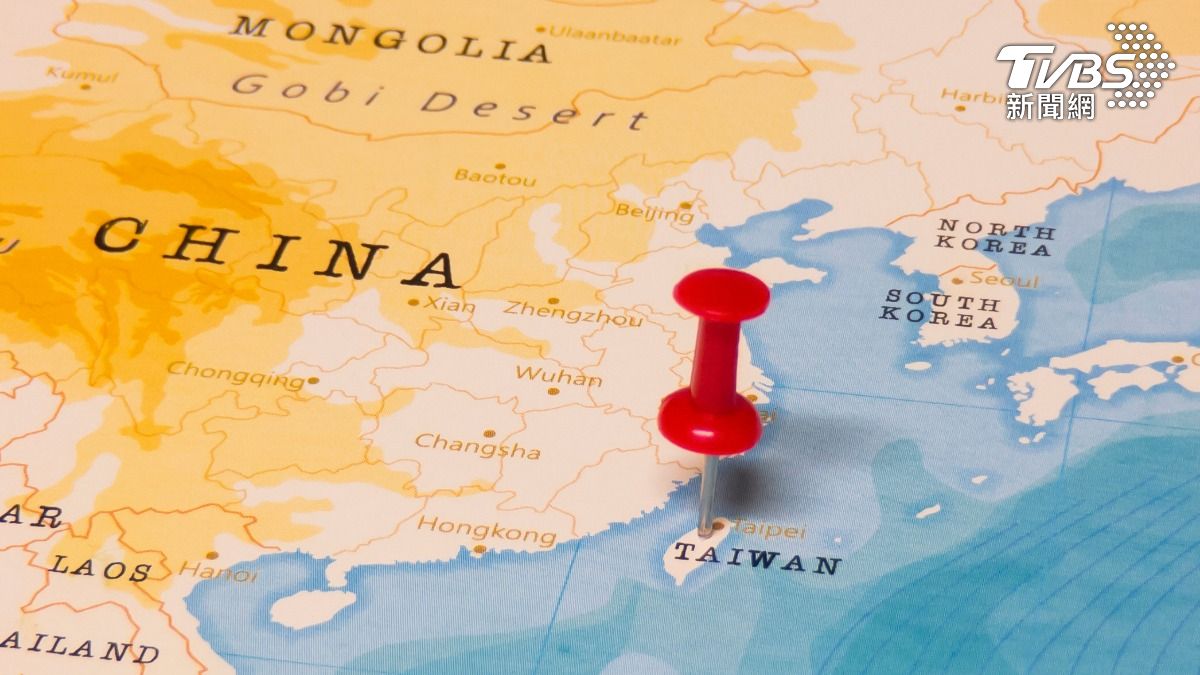 美中台交鋒。(示意圖/達志影像shutterstock)