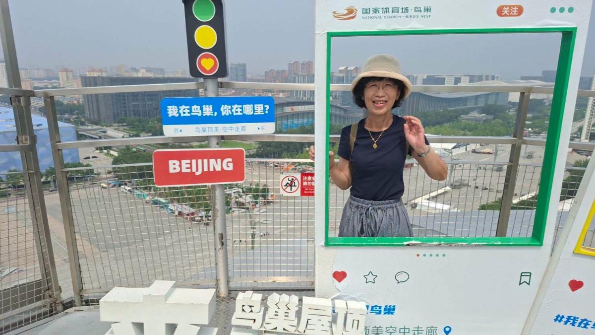 陳佩琪赴陸玩一週!遊遍北京、上海 大讚「Amazing」