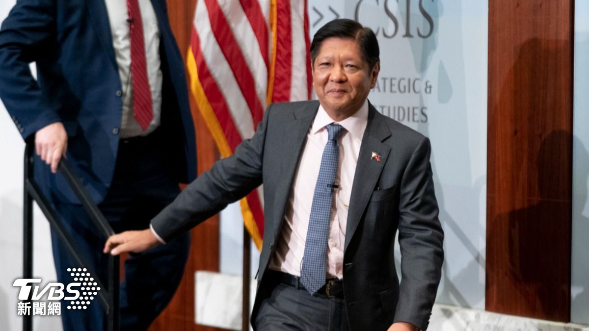 菲律賓總統小馬可仕（Ferdinand Marcos Jr.）。（圖/達志影像美聯社）
