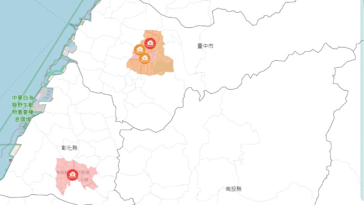  水利署發布「淹水警戒」。（圖／翻攝自水利署官網）