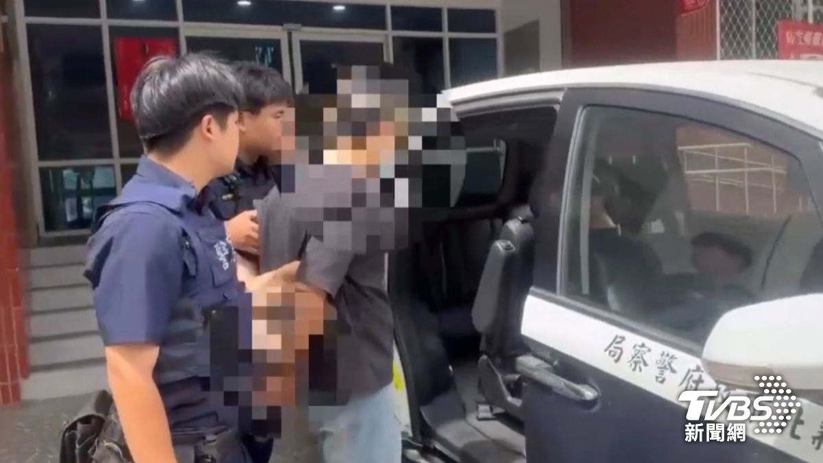 林男遭依公共危險罪送辦。（圖／TVBS）