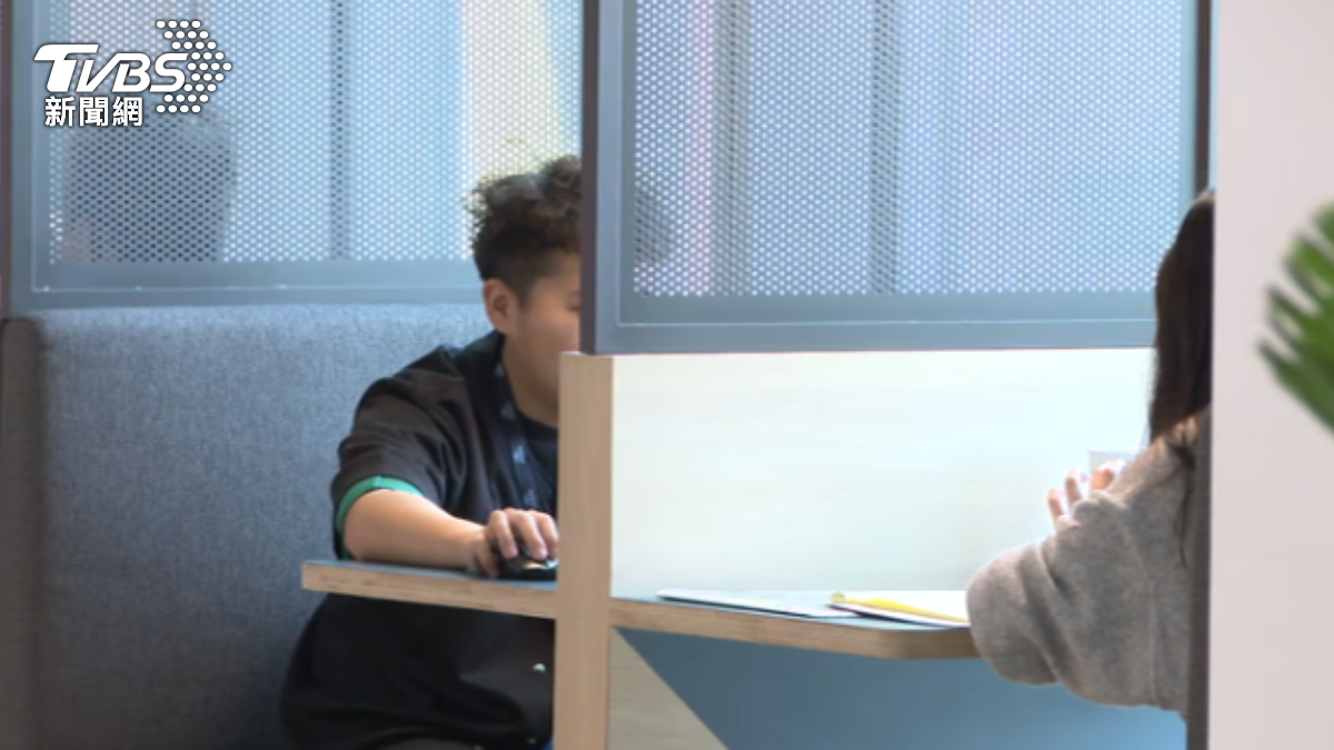 幸福感U型曲線。(圖/TVBS)