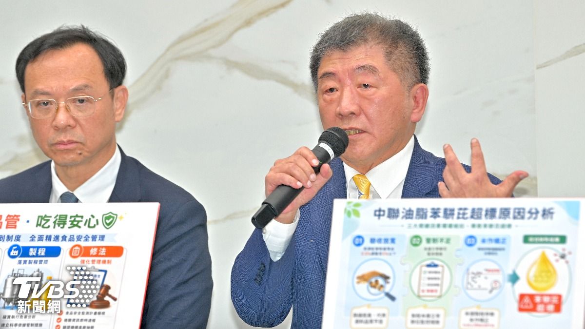衛福部長石崇良、行政院政務委員陳時中。（圖／胡瑞麒攝）