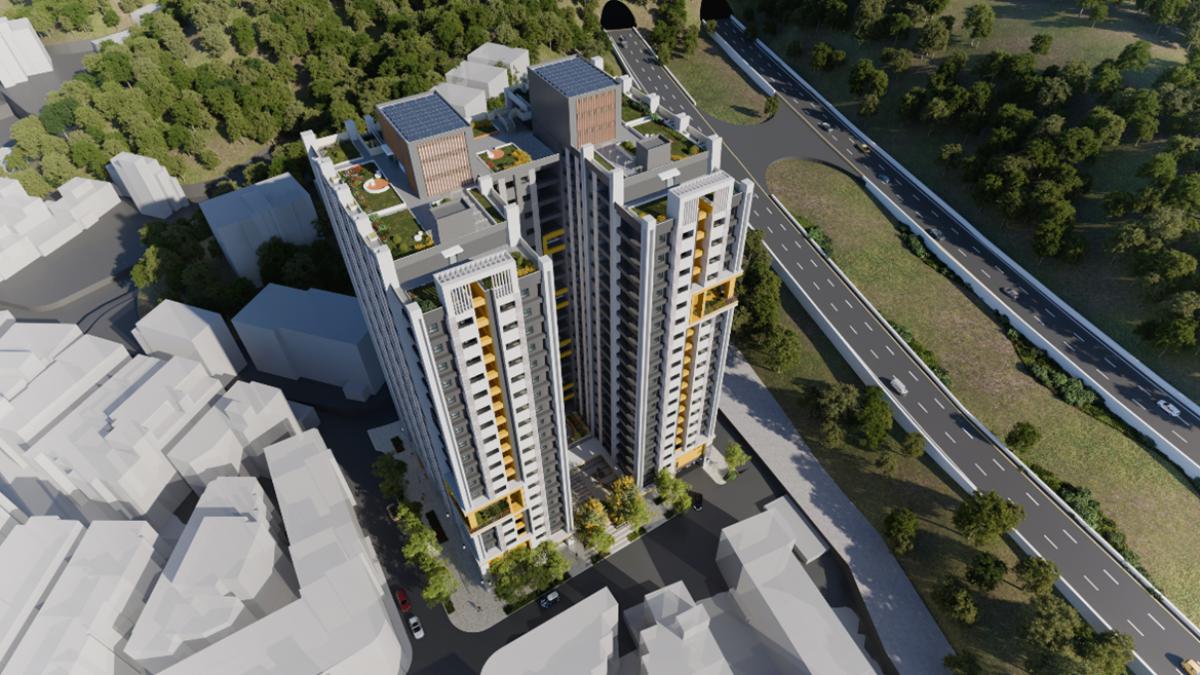 中和盛昌段青年社宅規劃興建605戶,預計將於2031年4月完工。(圖/新北市政府提供)