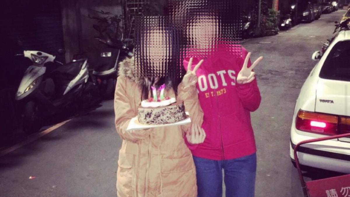 友人表示死者（紅衣）是一位堅強、勇敢的母親。（圖／民眾提供）