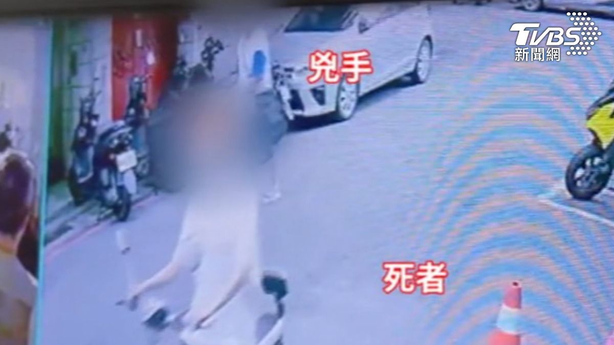 死者騎車最後身影畫面曝光。(圖/TVBS)