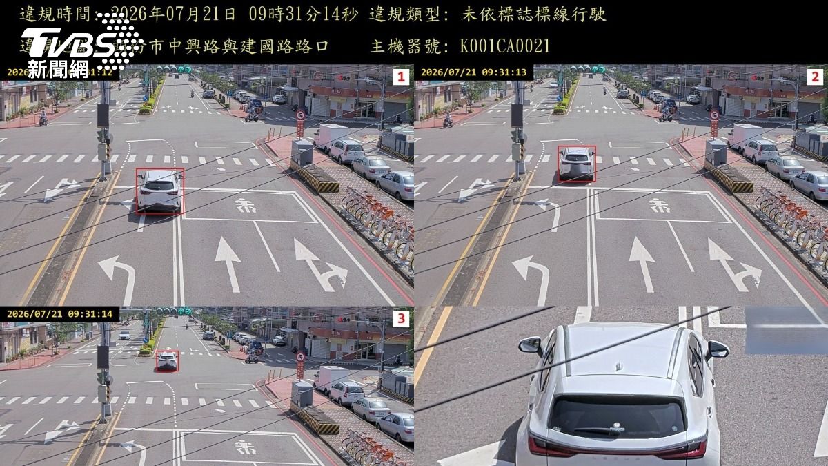 苗栗2路口新增科技執法！這天正式開抓　取締3大違規