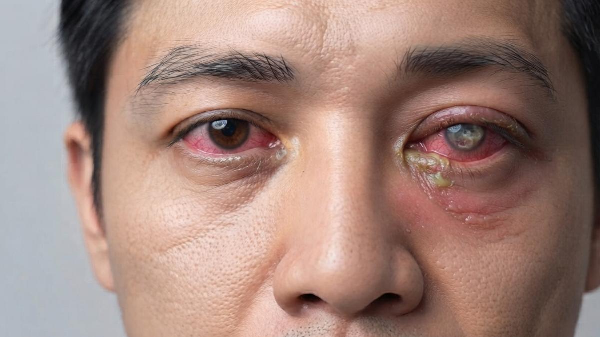 拍死飛蟲「順手揉眼」!男子左眼全潰爛 醫搖頭:只能摘除