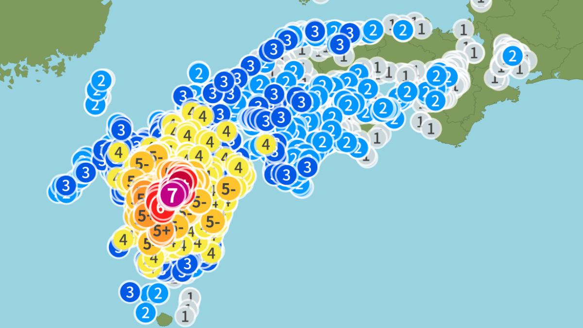 快訊／快遠離岸邊！熊本規模7.1強震　海嘯注意報範圍曝光