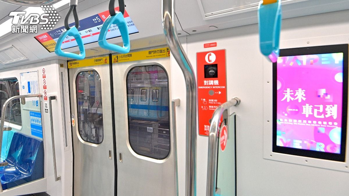 北捷新車內裝曝光。（圖／胡瑞麒攝）