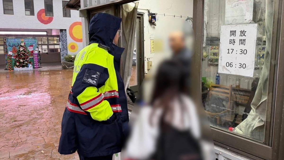涉案員警曾親自護送迷路女學生返校,如今卻爆出醜聞。(圖/警方提供)
