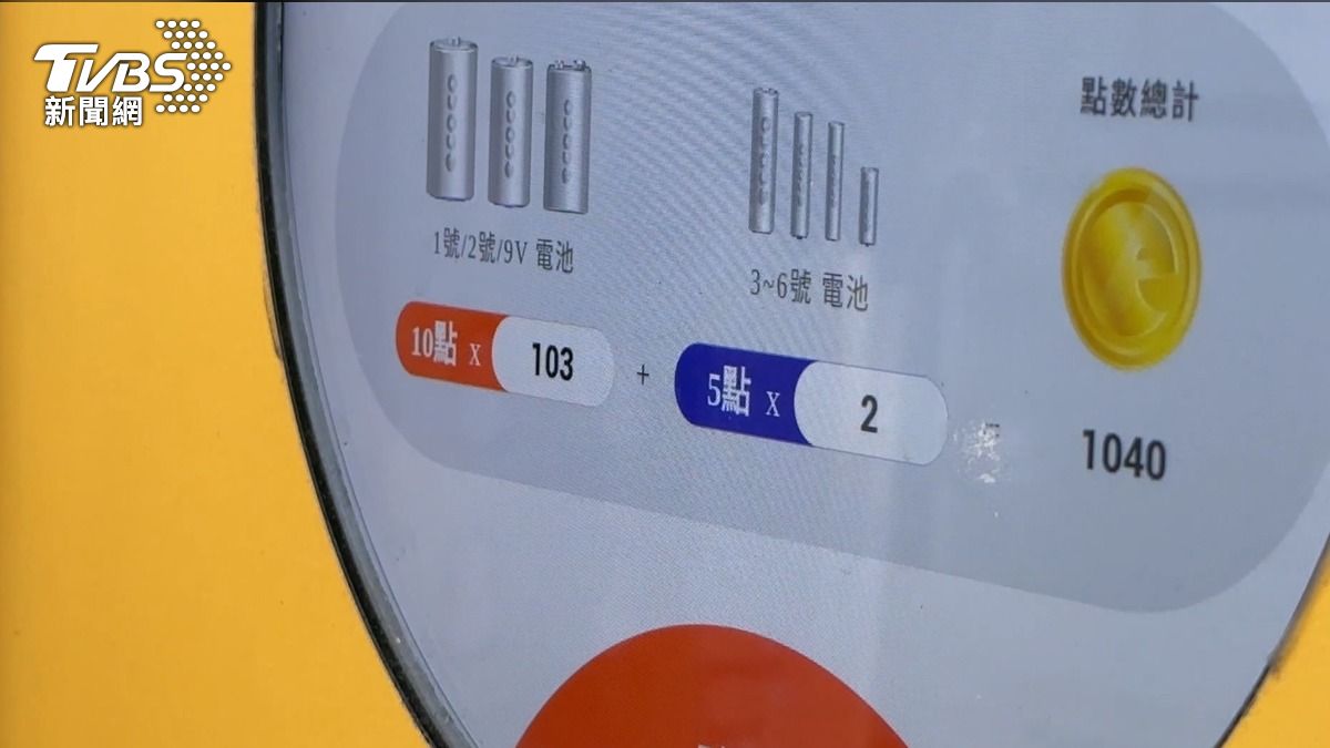 寶特瓶、電池投一投換錢!回收機進駐賣場 全台最強點曝光。(圖/TVBS)