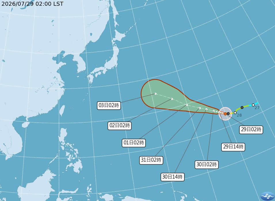 白海豚颱風-白海豚颱風路徑-白海豚颱風動態-颱風最新動態-颱風消息