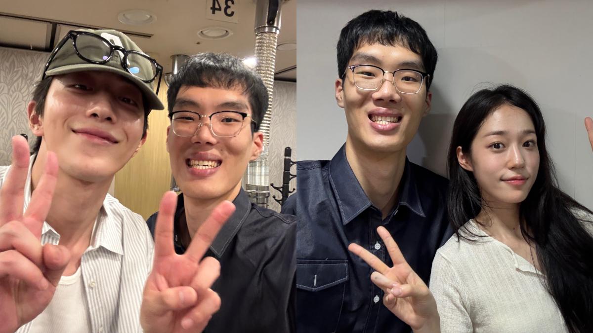 趙鎮錫分享劇組拍攝期間,《鬼謎東宮》的演員們私下都是可愛又溫馨的樣子。(圖/翻攝自IG@jseok_j)