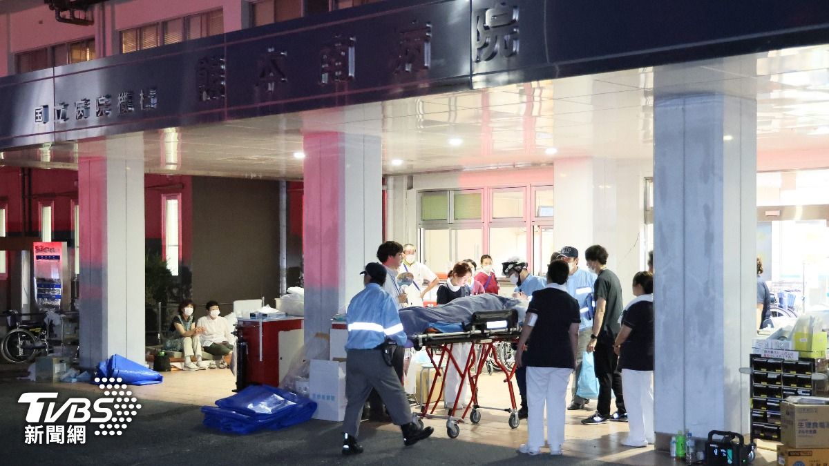 熊本醫院停電「宛如戰地」!AEON傷者聽見爆炸 下秒被殘骸壓住
