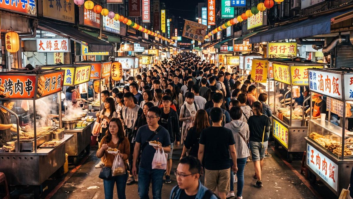 雙北10大夜市出爐！黃仁勳冒雨也要吃　「這夜市」擊敗士林奪冠