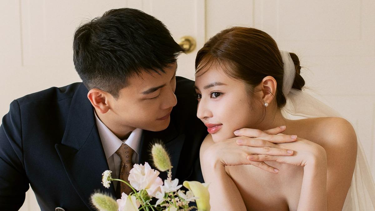 恭喜!27歲女星嫁「最帥廟公」!超美婚紗照曝光