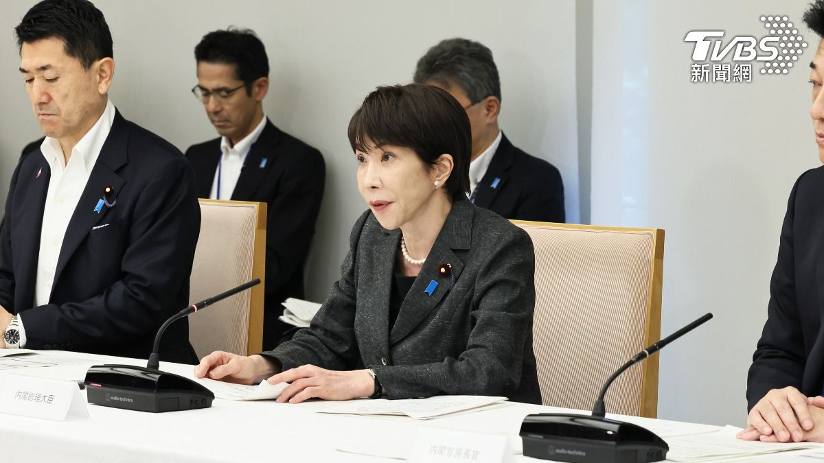 日本首相高市早苗。（圖／達志影像美聯社）