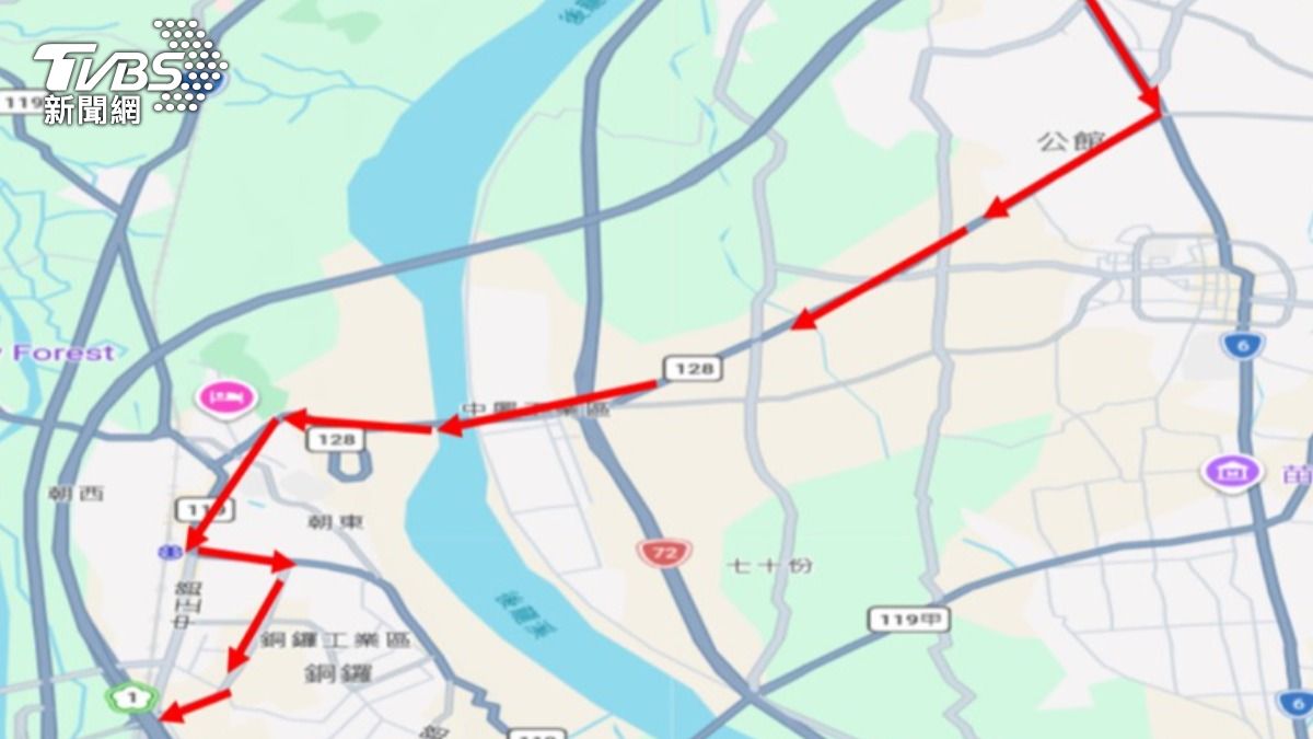 快訊／國1苗栗段5車追撞占滿車道　主線封閉、回堵3公里