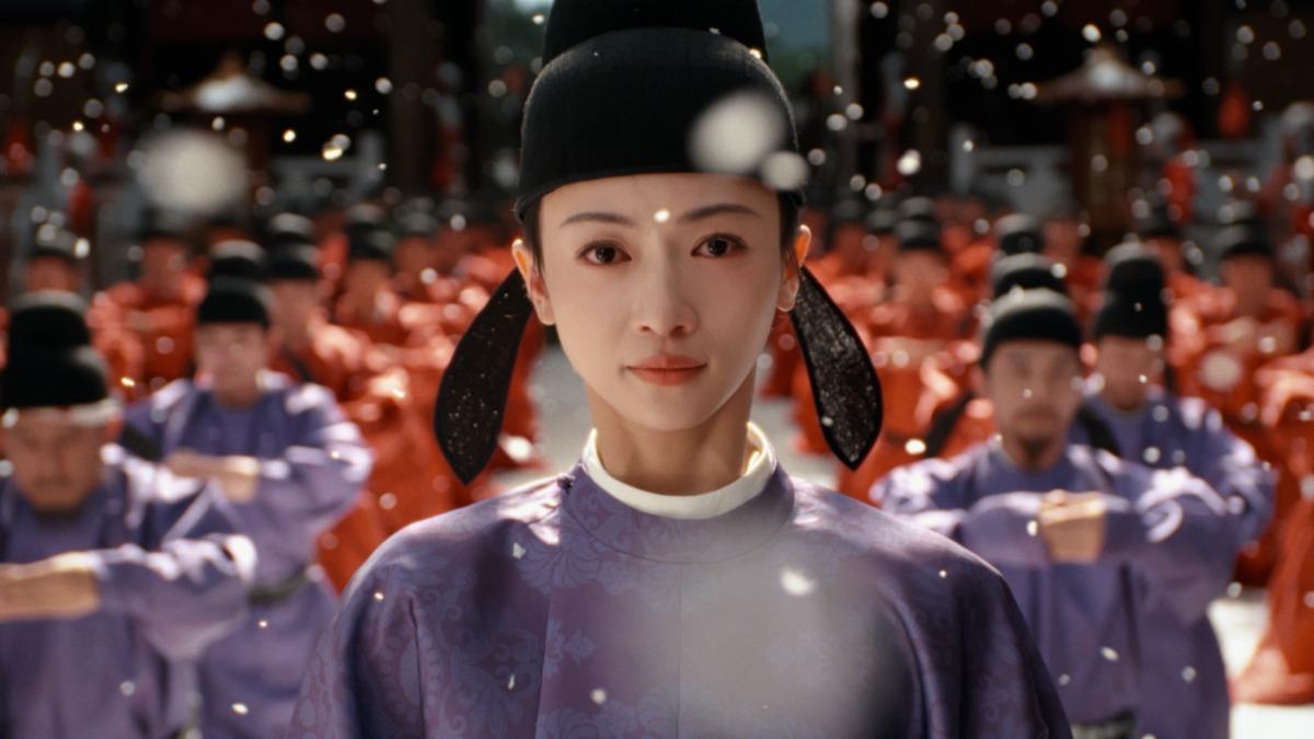 吳謹言在《御廷謠》飾演狠辣女狀元「孟廷輝」。（圖／Disney+提供）