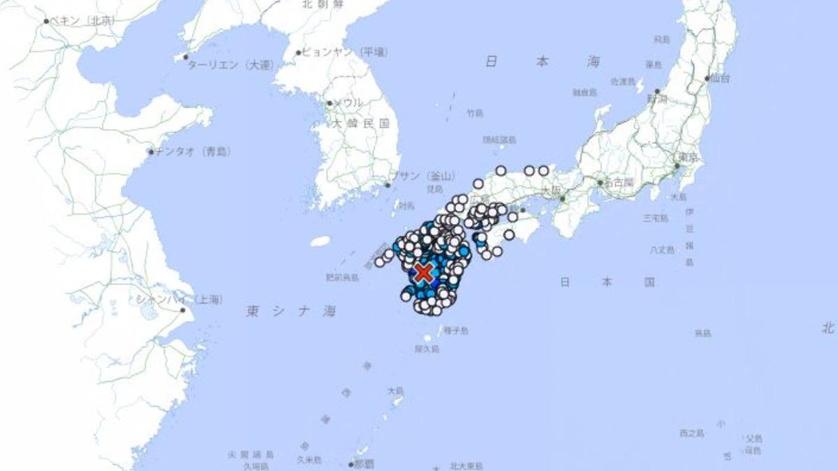 快訊/地牛翻身!熊本再爆規模5.8地震 最大震度5弱