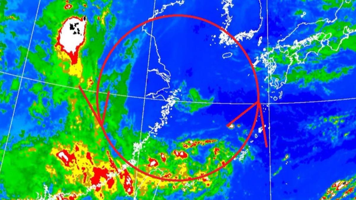天氣／台灣上空出現冷心低壓！鄭明典：午後對流恐增強